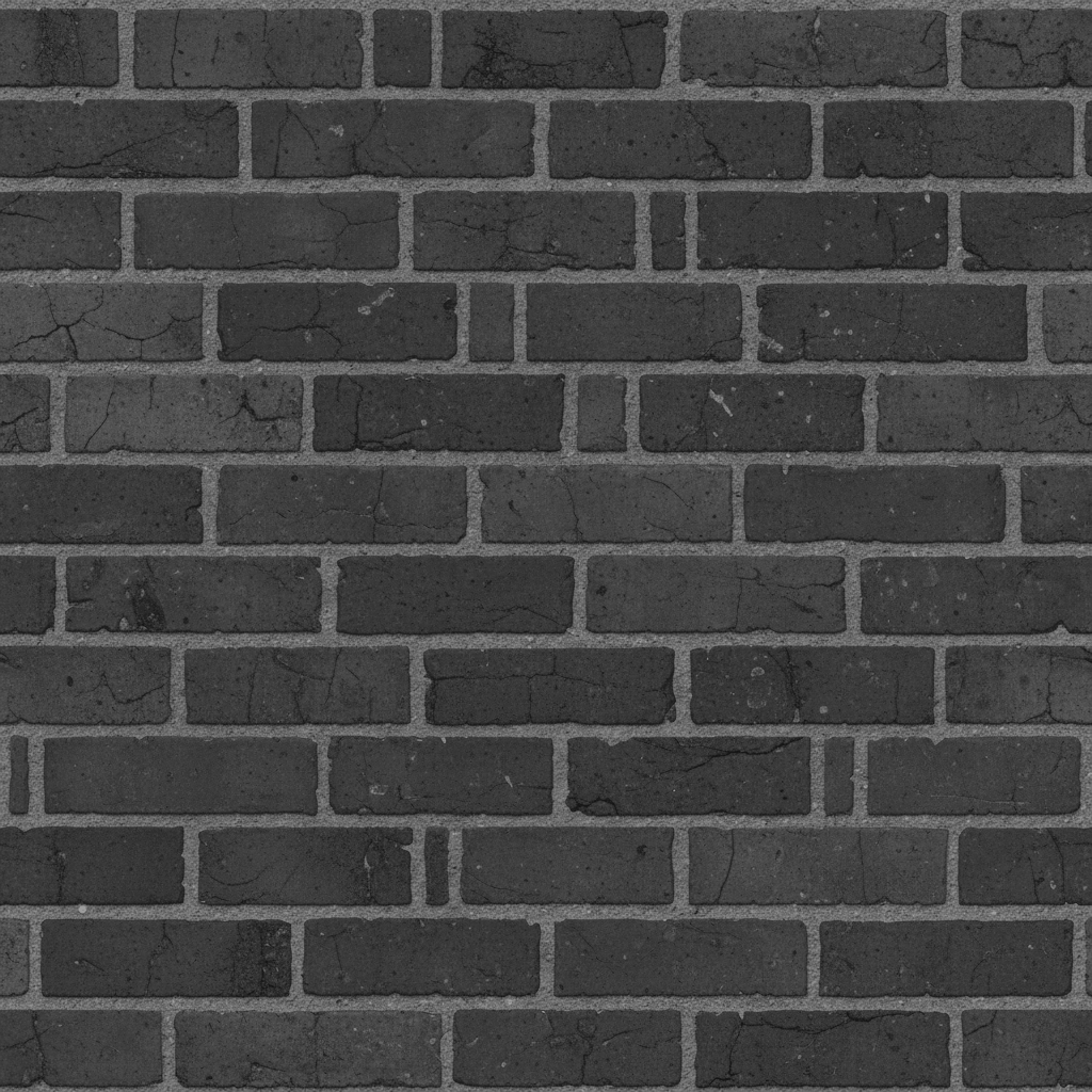 Generated metallic map from PBR generator